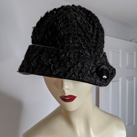 Eugenia Kim - Black and gold hat main image 4